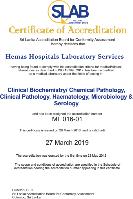 Awards Hemas Lab